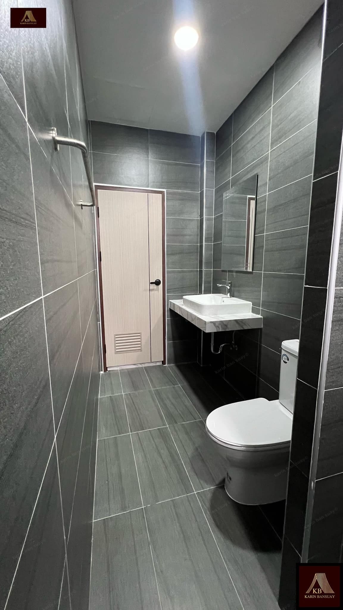 บ้านสไตล์โมเดิร์น คอนเทมโพรารี่ Modern Contemporary แบบที่ 3 - ภาพบรรยากาศโครงการที่ 12 รับสร้างบ้านอุดร