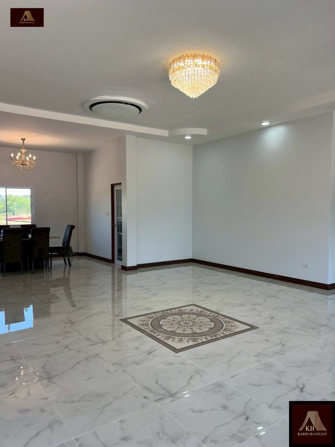 บ้านพักอาศัยชั้นเดียว สไตล์โมเดิร์น คอนเทมโพรารี่ (Modern Contemporary) - ภาพบรรยากาศโครงการที่ 4 รับสร้างบ้านอุดร