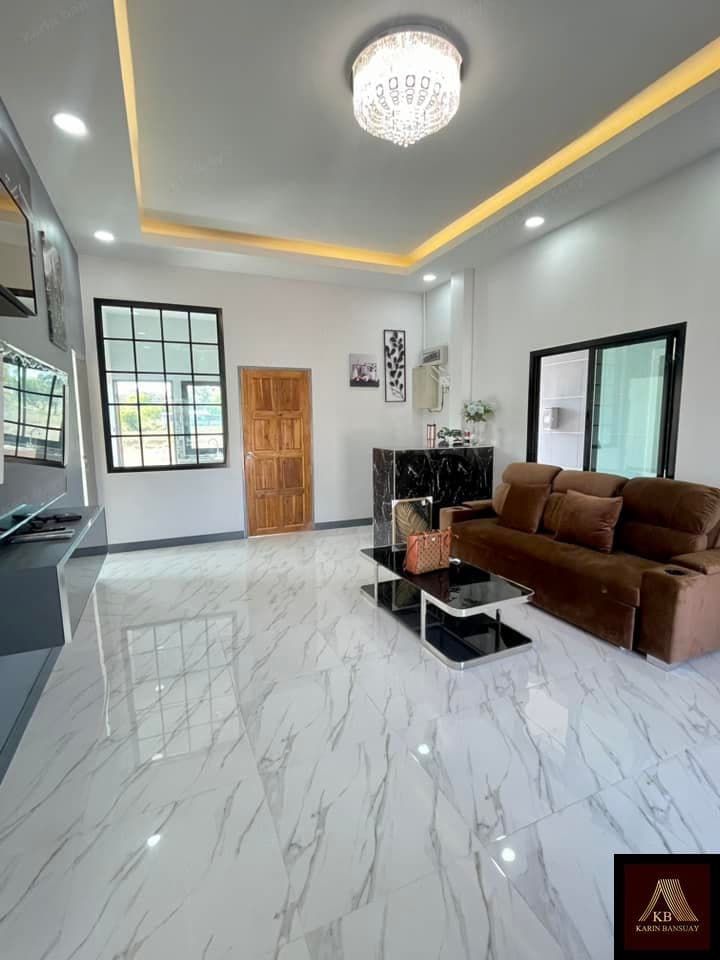 บ้านสไตล์ร่วมสมัย Contemporary Style แบบที่ 1 - ภาพบรรยากาศโครงการที่ 6 รับสร้างบ้านอุดร