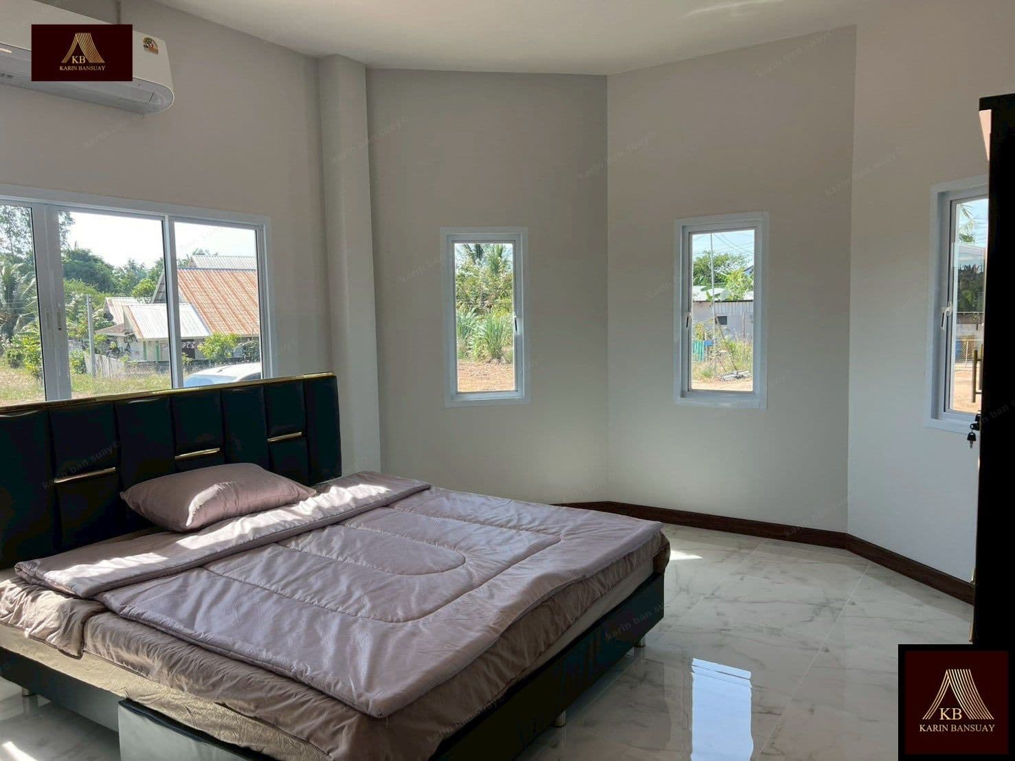 บ้านพักอาศัยชั้นเดียว สไตล์โมเดิร์น คอนเทมโพรารี่ (Modern Contemporary) - ภาพบรรยากาศโครงการที่ 7 รับสร้างบ้านอุดร