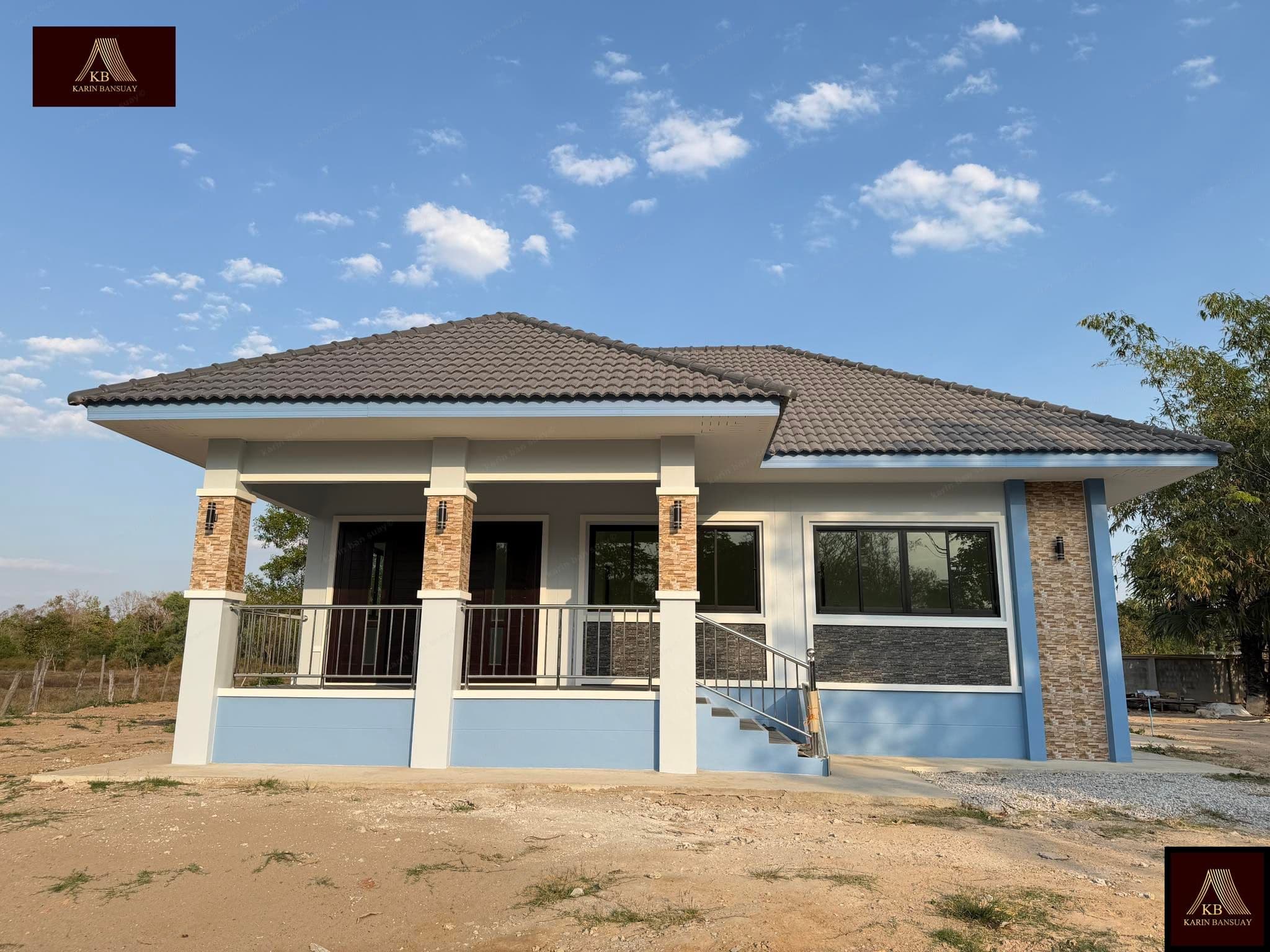 บ้านพักอาศัยชั้นเดียว สไตล์ร่วมสมัย (Contemporary)